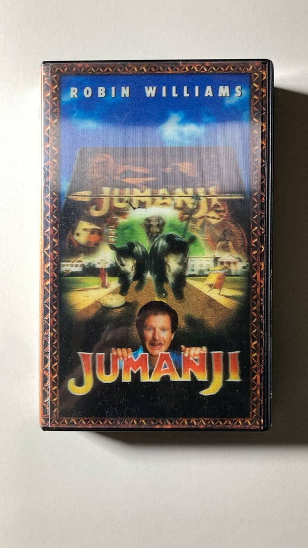 JUMANJI (1995) (3D COVER) (BLUE TAPE) (VHS)