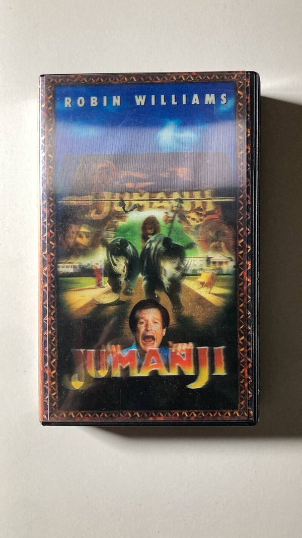 JUMANJI (1995) (3D COVER) (BLUE TAPE) (VHS)