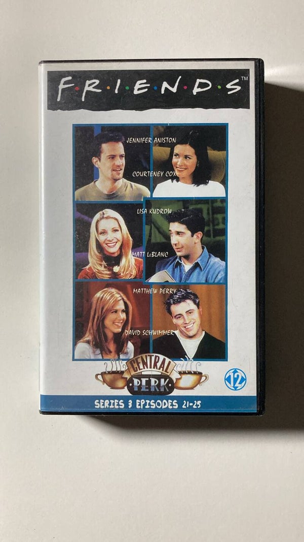 FRIENDS SERIES 3 - EPISODES 21-25 (VHS)