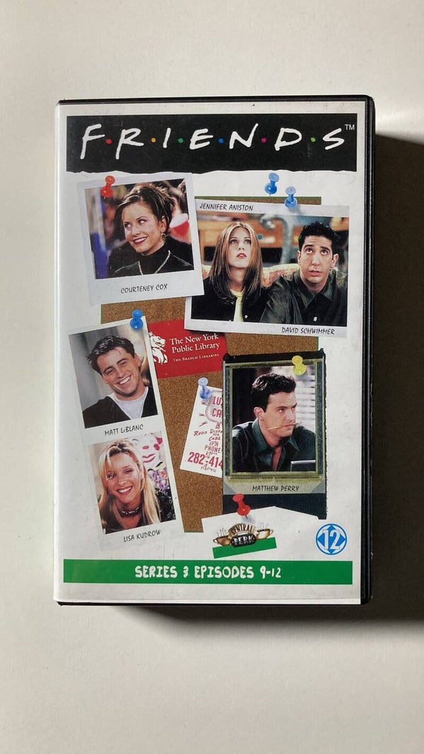 FRIENDS SERIES 3 EPISODES 9-12 (VHS)
