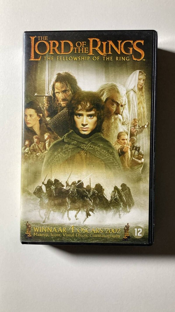 THE LORD OF THE RINGS THE FELLOWSHIP OF THE RING (VHS)