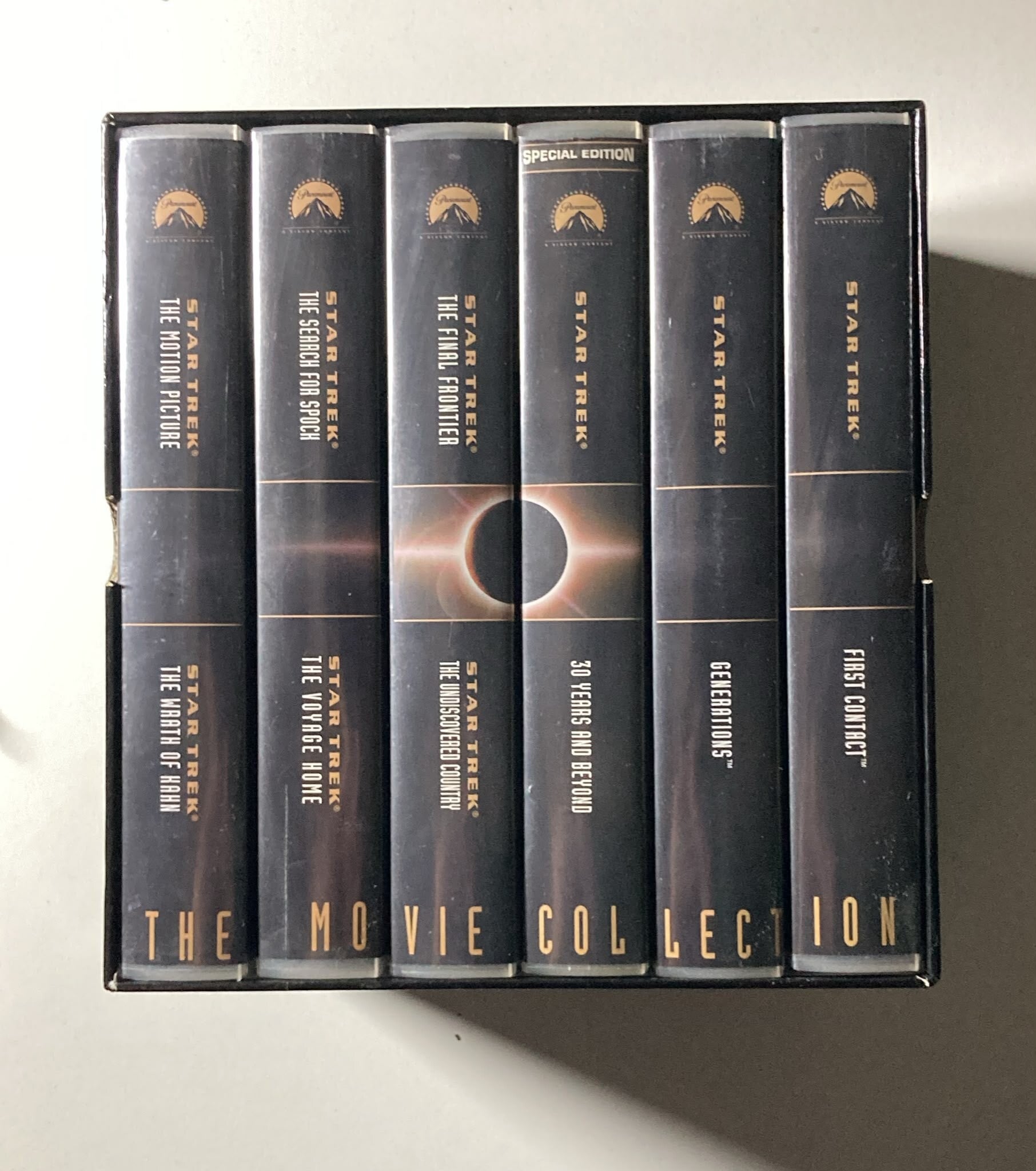STAR TREK THE MOVIE COLLECTION (VHS)