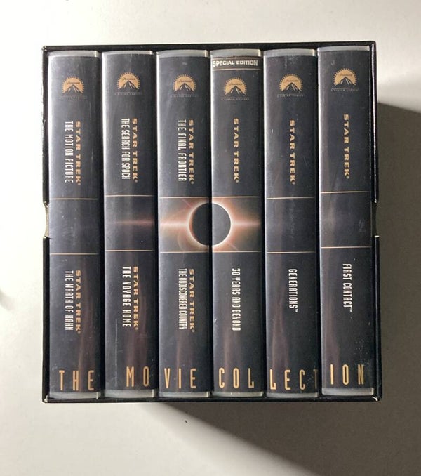 STAR TREK THE MOVIE COLLECTION (VHS)