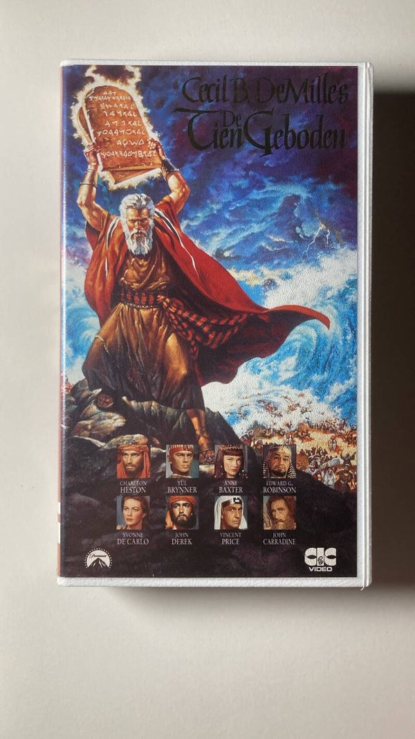 THE TEN COMMANDMENTS (1956) (VHS)