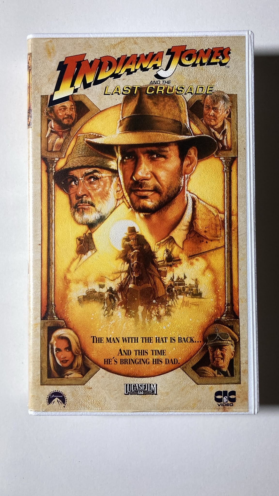 INDIANA JONES AND THE LAST CRUSADE (VHS)