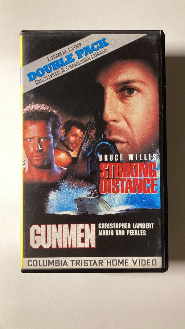 FILMBOX / STRIKING DISTANCE / GUNMEN (2 TAPES) (VHS)