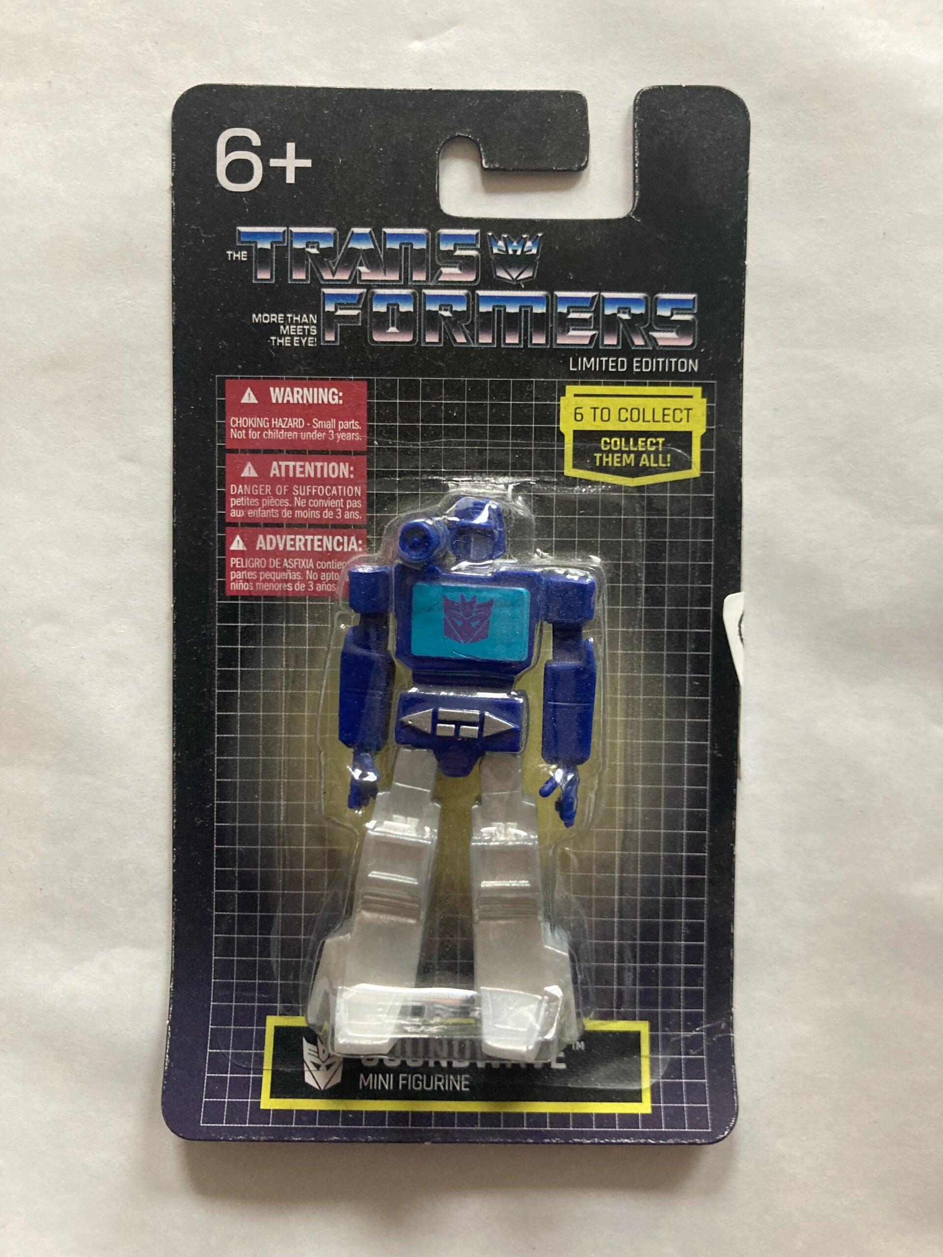 THE TRANSFORMERS SOUNDWAVE MINI FIGURE (TOYS)