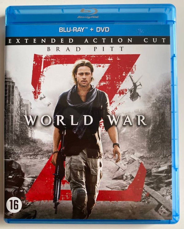 WORLD WAR Z (EXTENDED ACTION CUT) (BLURAY)