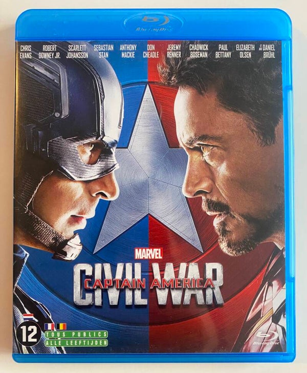 CAPTAIN AMERICA CIVIL WAR (BLURAY)