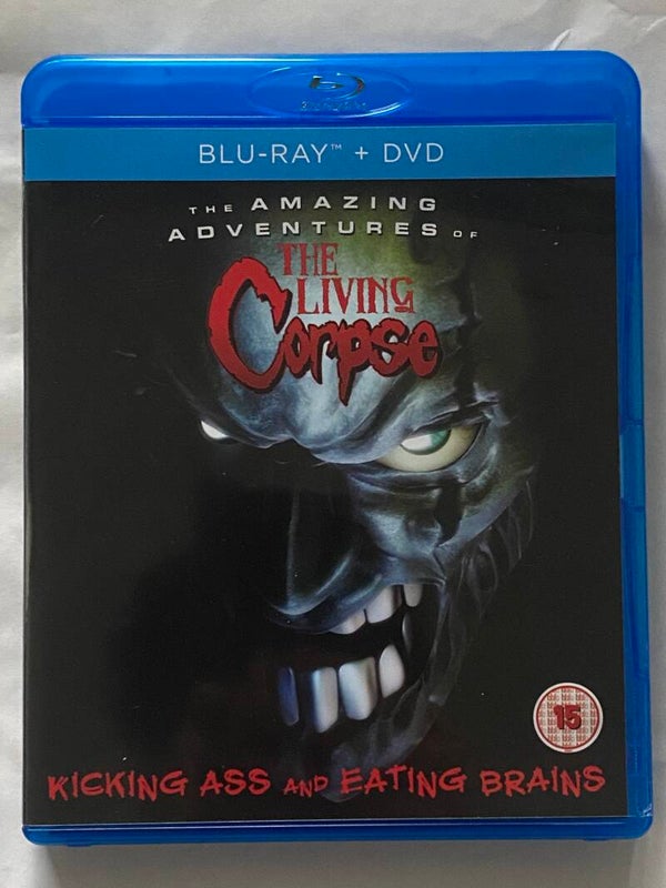 THE AMAZING ADVENTURES OF THE LIVING CORPSE  (IMPORT WITHOUT DUTCH SUBS) (BLURAY + DVD)