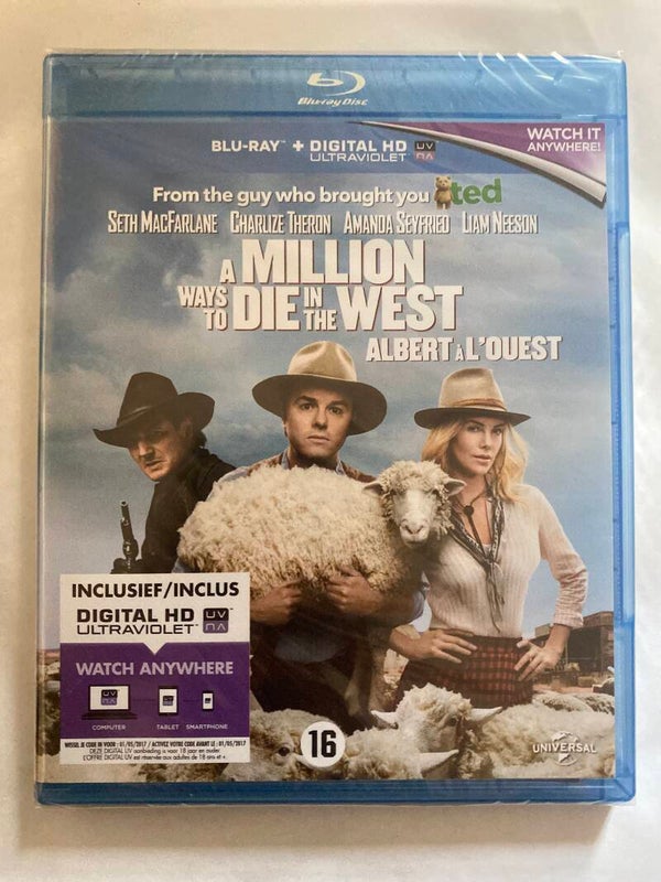 A MILLION WAYS TO DIE IN THE WEST (IN SEAL) (BLURAY)