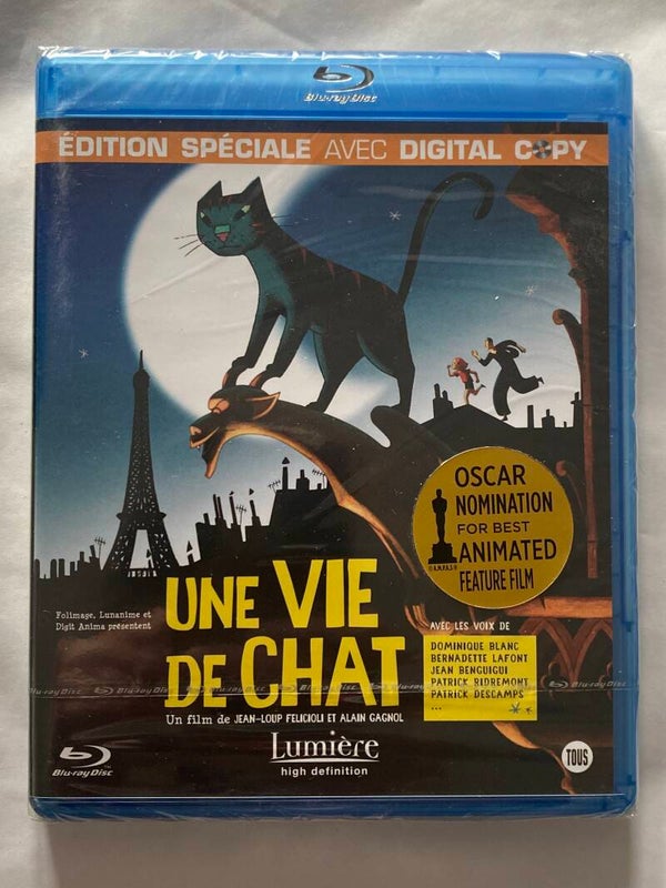 UNE VIE DE CHAT (IN SEAL) (IMPORT WITH DUTCH AUDIO) (BLURAY)