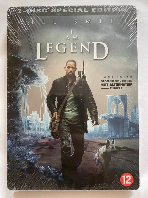 I AM LEGEND (STEELBOOK) (IN SEAL) (DVD)