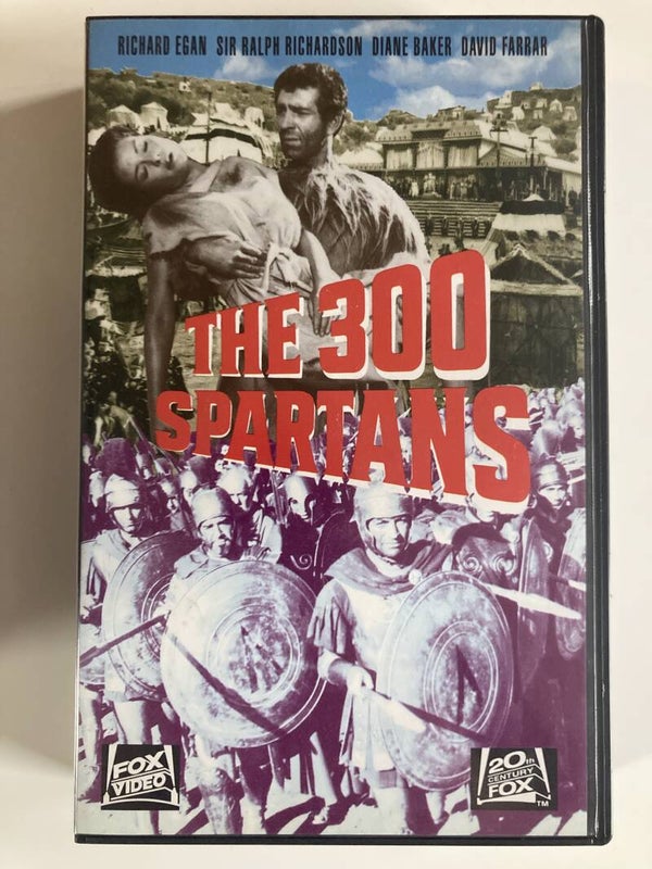 THE 300 SPARTANS (VHS)