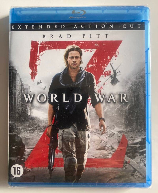 WORLD WAR Z (EXTENDED ACTION CUT) (IN SEAL) (BLURAY)
