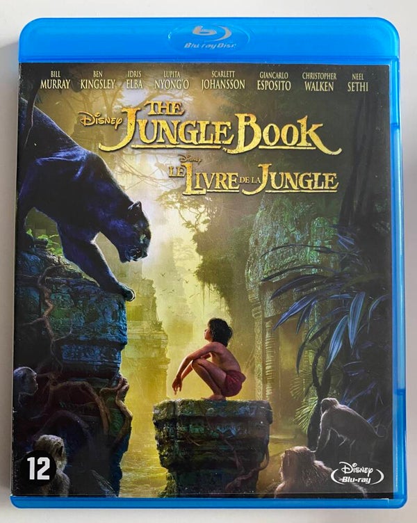 THE JUNGLE BOOK (2016) (BLURAY)