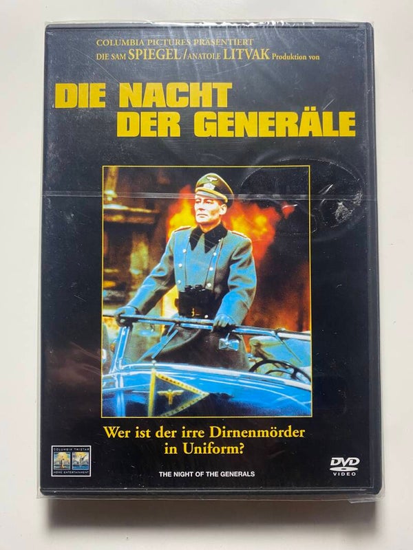 THE NIGHT OF THE GENERALS (IN SEAL) (IMPORT WITH DUTCH SUBS) (DVD)