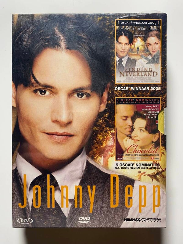 JOHNNY DEPP BOX FINDING NEVERLAND / CHOCOLATE