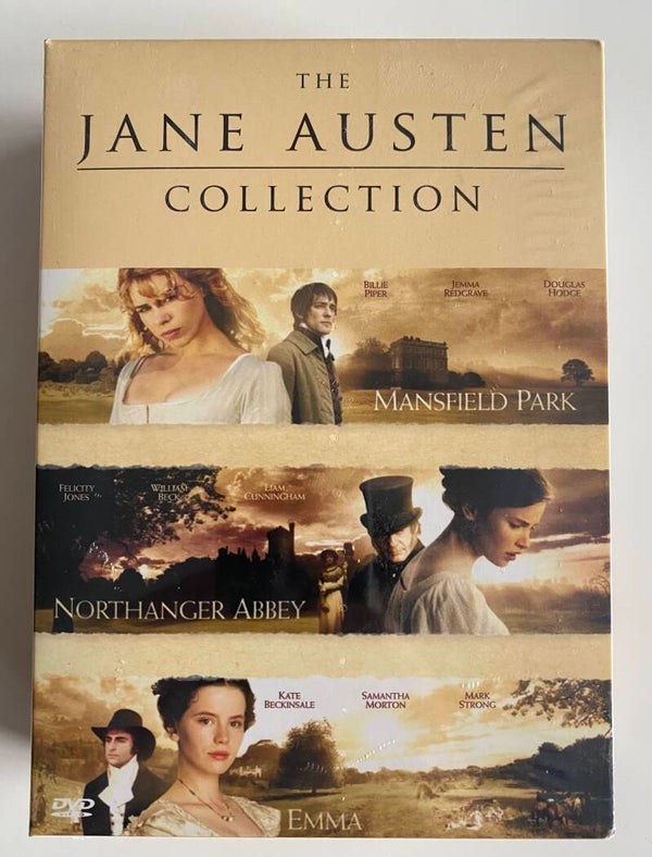 THE JANE AUSTEN COLLECTION MANSFIELD PARK / NORTHANGER ABBEY / EMMA (IN SEAL) (DVD)