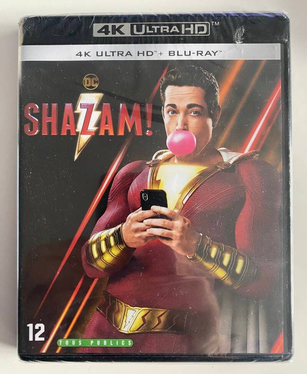 SHAZAM! (IN SEAL) (4K ULTRA HD + BLURAY)