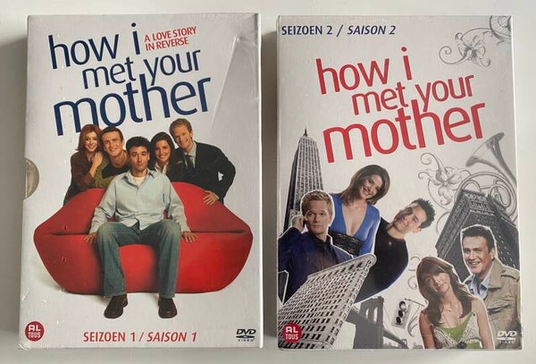 HOW I MET YOUR MOTHER SEASON 1 / SEASON 2 (PLEASE READ REMARKS) (IN SEAL)  (DVD)