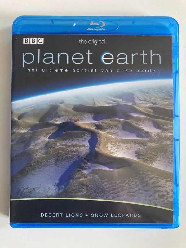 BBC PLANET EARTH DESERT LIONS / SNOW LEOPARDS (BLURAY)