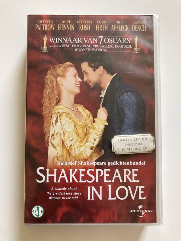 SHAKESPEARE IN LOVE (VHS)