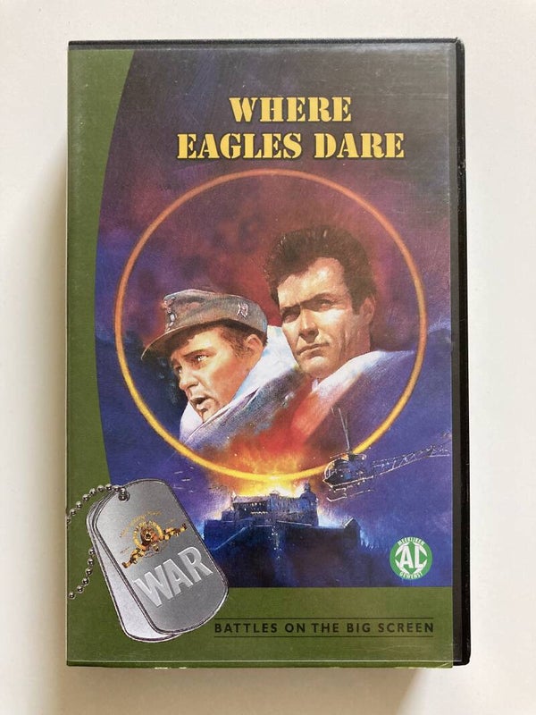 WHERE EAGLES DARE (VHS)