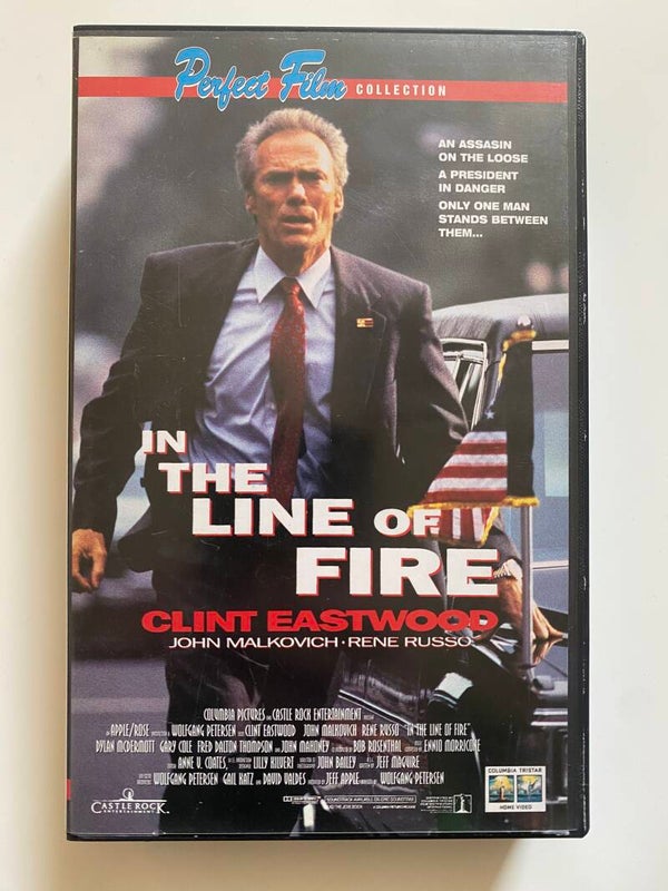 IN THE LINE OF FIRE (VHS)
