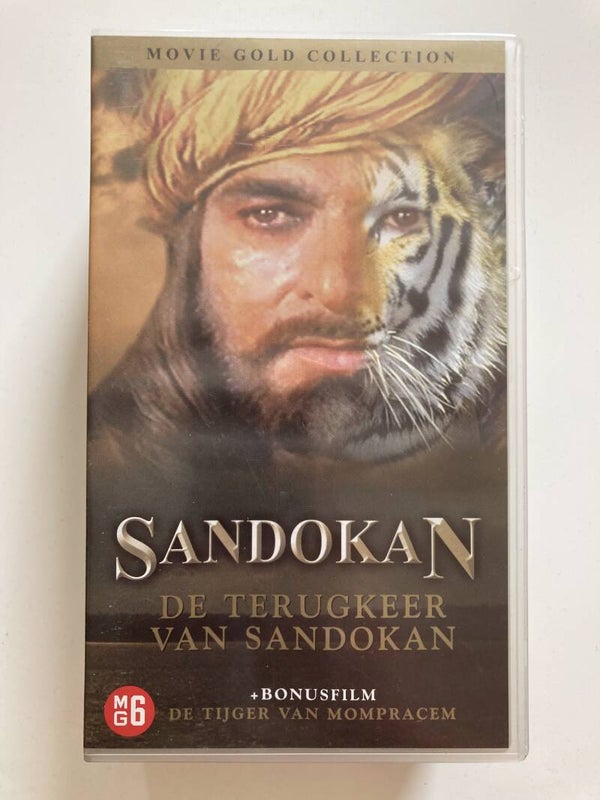 SANDOKAN / DE TIJGER VAN MOMPRACEM (VHS)