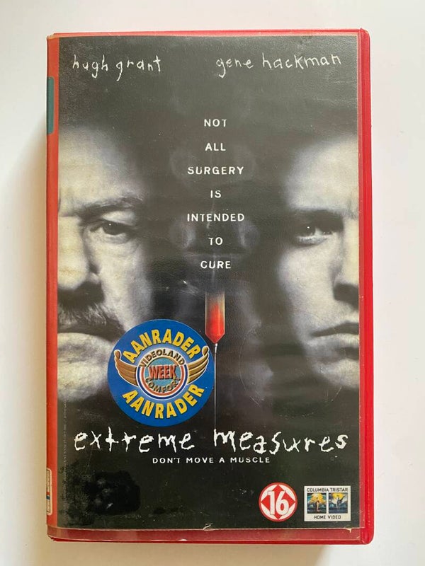 EXTREME MEASURES (EX RENTAL) (VHS)