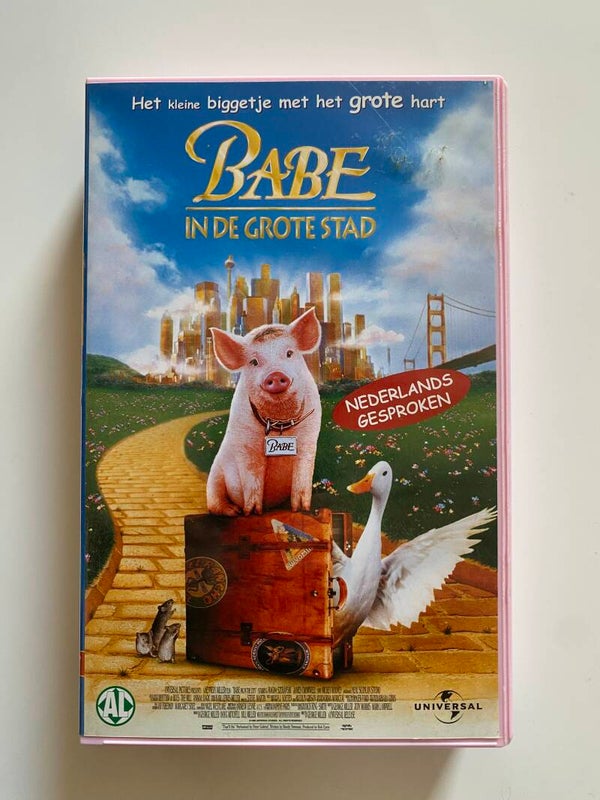 BABE IN DE GROTE STAD (VHS)