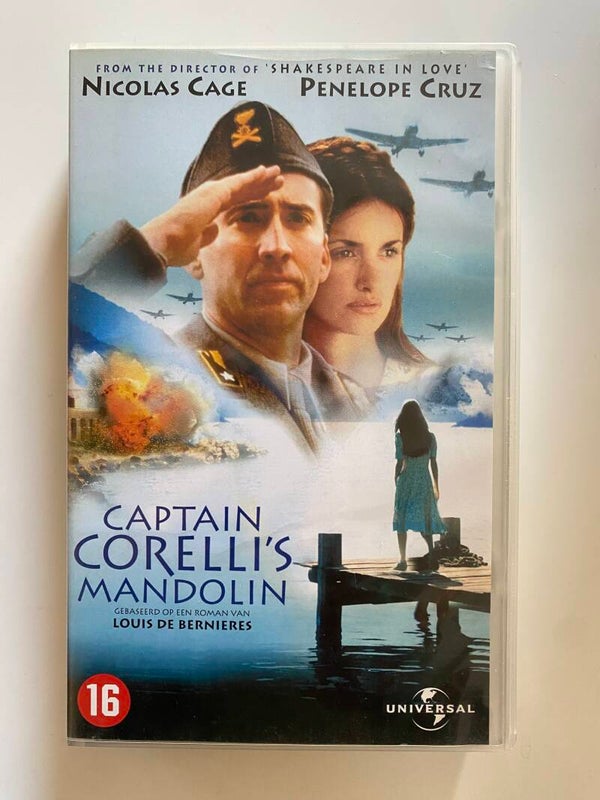 CAPTAIN CORELLI’S MANDOLIN (VHS)