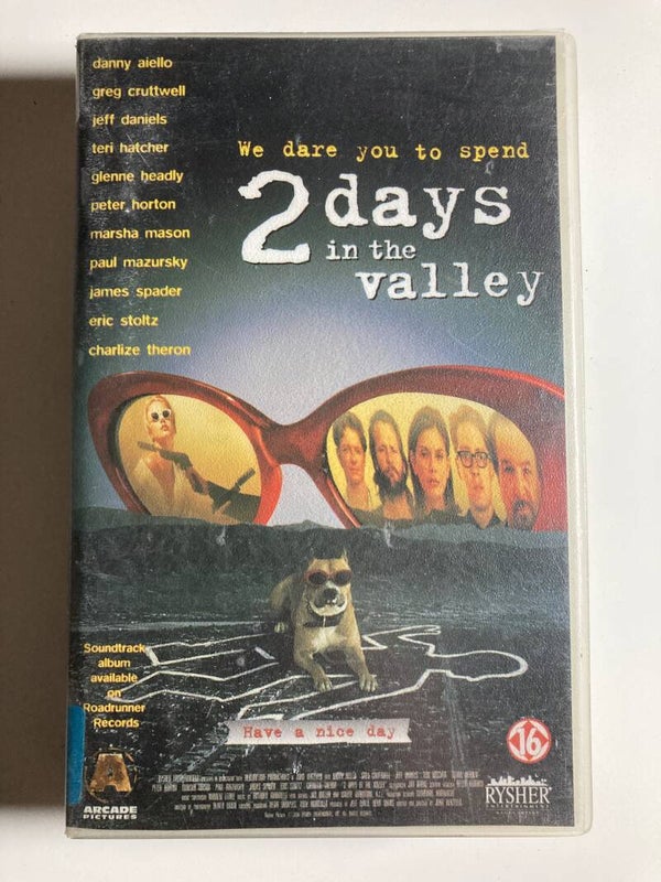 2 DAYS IN THE VALLEY (EX RENTAL) (VHS)