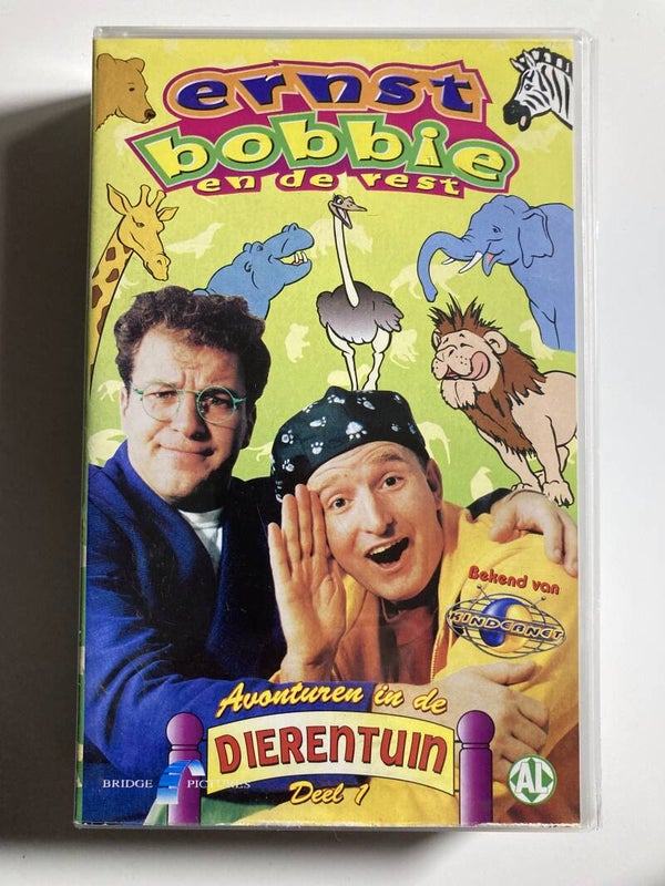 ERNST BOBBIE EN DE REST AVONTUREN IN DE DIERENTUIN DEEL 1 (VHS)