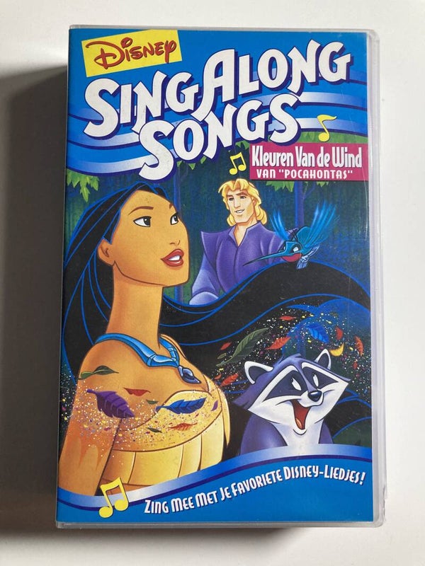 SING ALONG SONGS KLEUREN VAN DE WIND VAN POCANTOS (VHS)