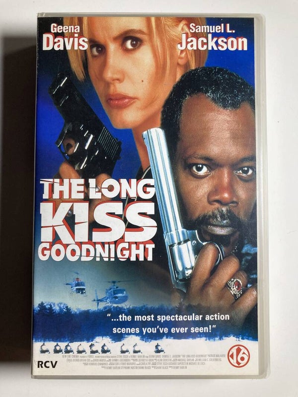THE LONG KISS GOODNIGHT (VHS)