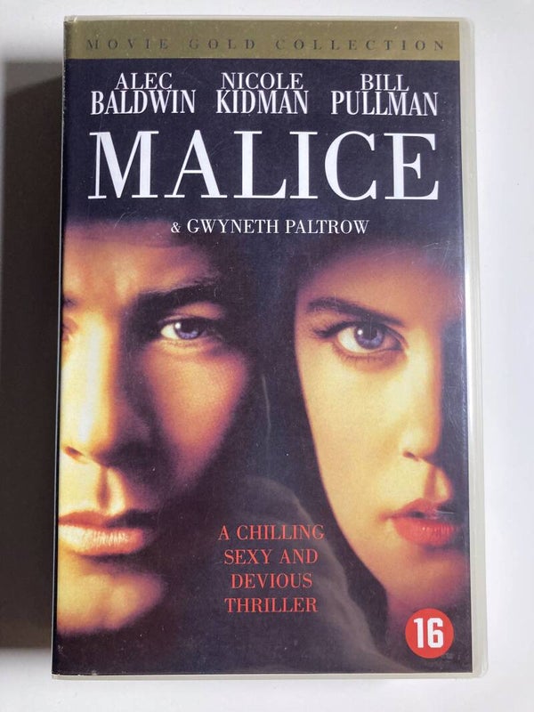 MALICE (VHS)