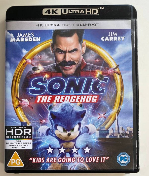SONIC THE HEDGEHOG (IMPORT WITH DUTCH SUBS) (4K ULTRA HD + BLU-RAY)