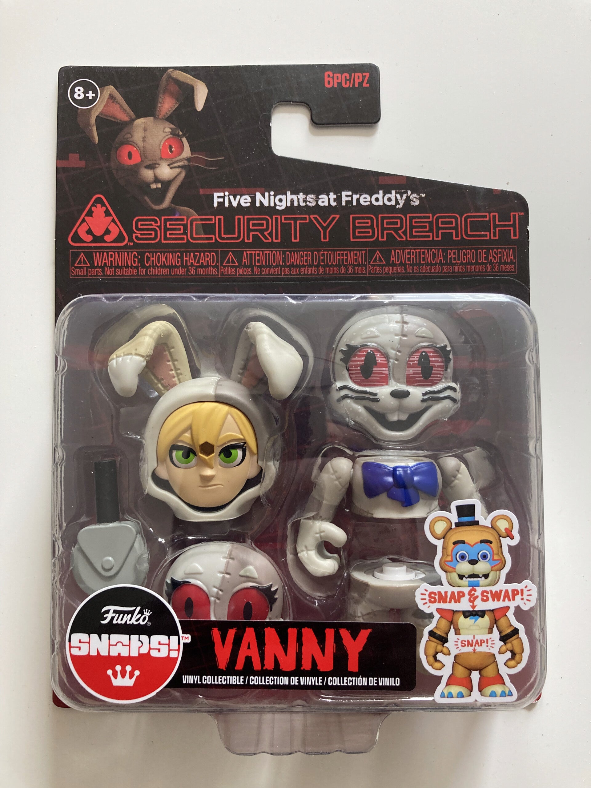 FIVE NIGHTS AT FREDDY'S SECURITY BREACH VANNY (FUNKO SNAPS!) (TOYS)