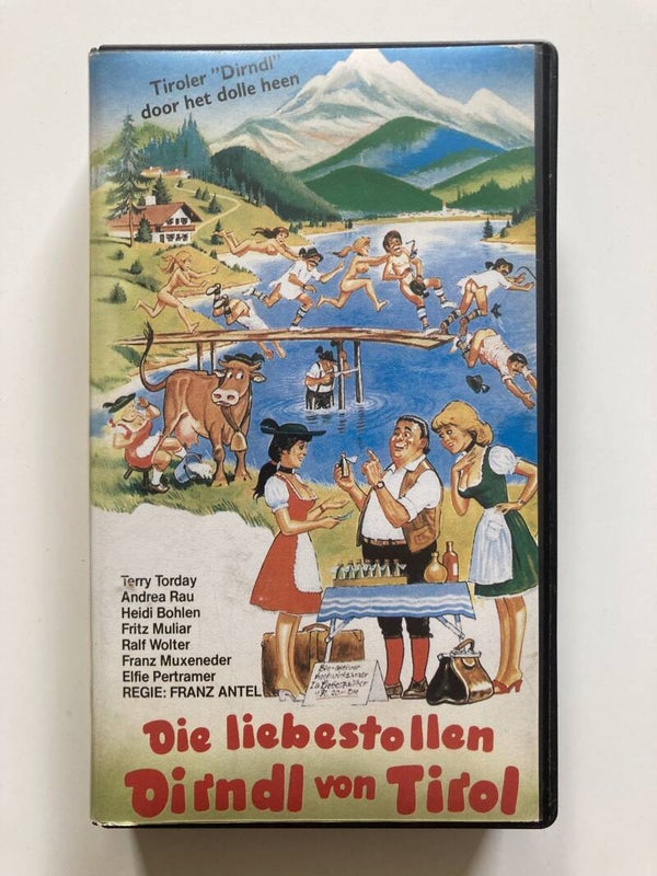 DIE LIEBESTOLLEN DIRNDL VON TIROL (VHS)
