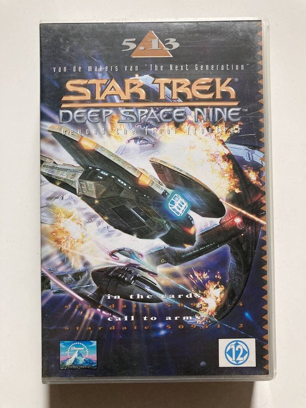 STAR TREK NINE DEEP SPACE NINE BEYOND THE FINAL FRONTIER (VHS)