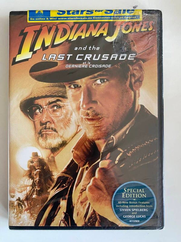 INDIANA JONES AND THE LAST CRUSADE (IN SEAL) (DVD)