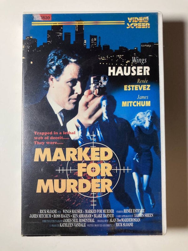 MARKED FOR MURDER (EX RENTAL) (VHS)