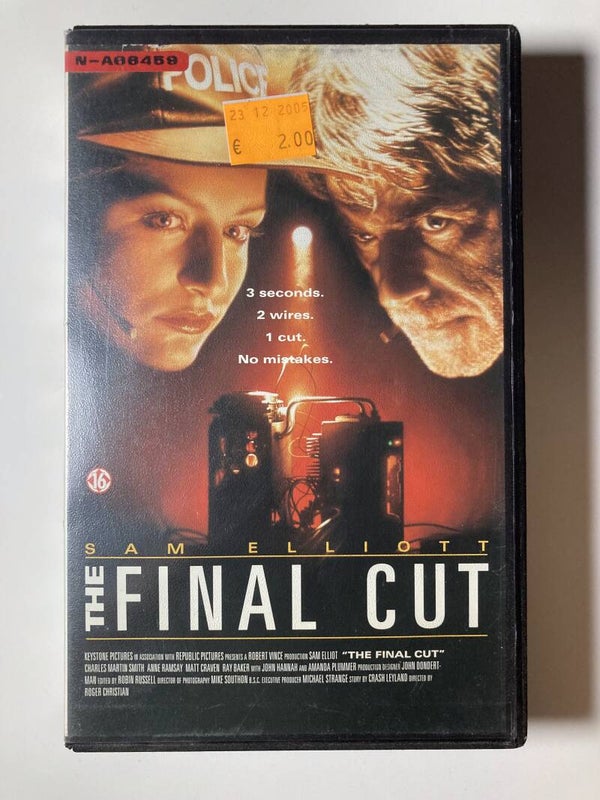 THE FINAL CUT (EX RENTAL) (VHS)