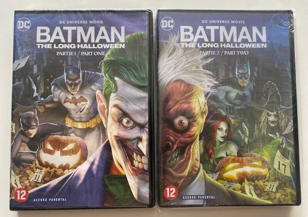 BATMAN: THE LONG HALLOWEEN PART ONE & PART TWO (IN SEAL) (DVD)