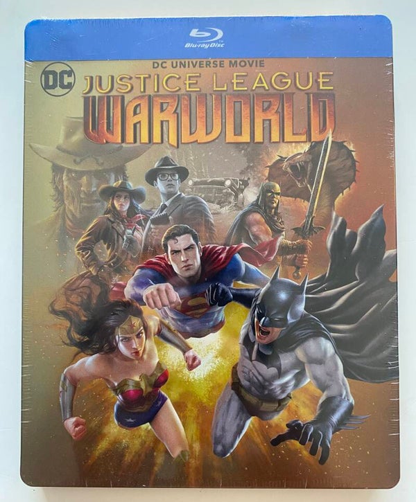 JUSTICE LEAGUE: WARWORLD (STEELBOOK) (IN SEAL) (BLURAY)
