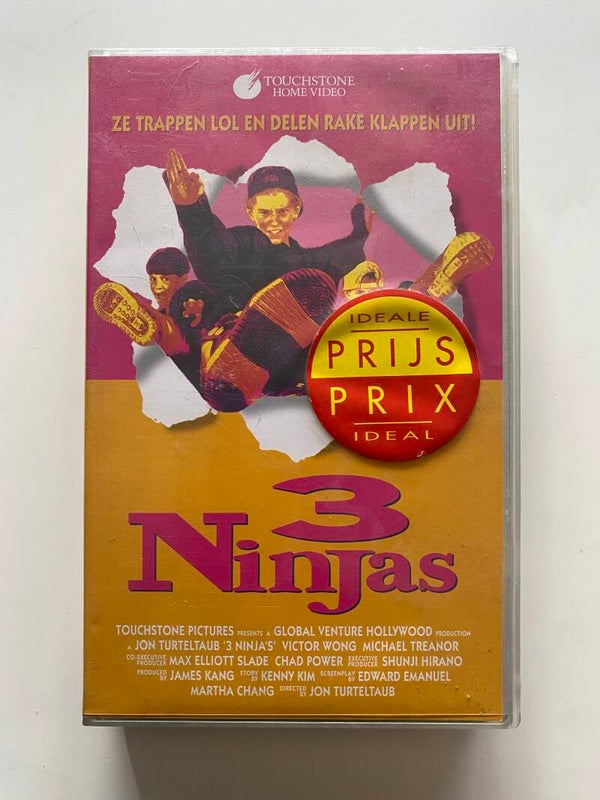 3 NINJAS (IN SEAL) (VHS)