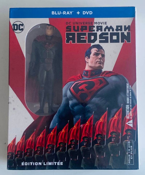 SUPERMAN: RED SON (IN SEAL) (IMPORT WITHOUT DUTCH SUBS) (BLURAY + DVD)