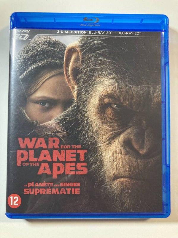 WAR FOR THE PLANET OF THE APES (3D + 2D) (BLURAY)